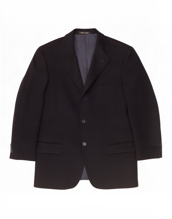 Ermenegildo Zegna Ανδρικό σακάκι σακάκι με 3 κουμπιά IT 52 XL Navy Blue Cashmere
