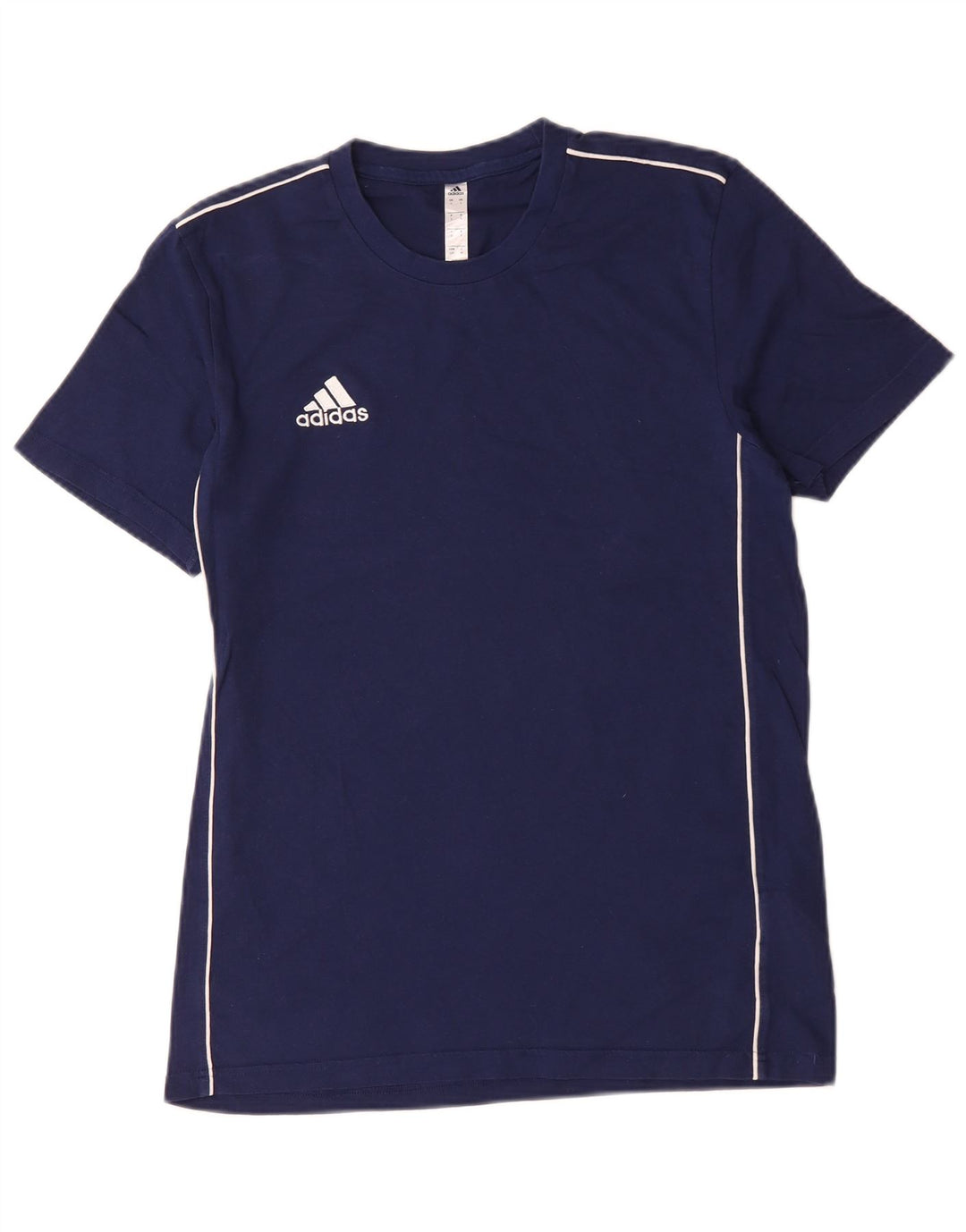 Ανδρικό T-Shirt Adidas Top Small Navy Blue από βαμβάκι