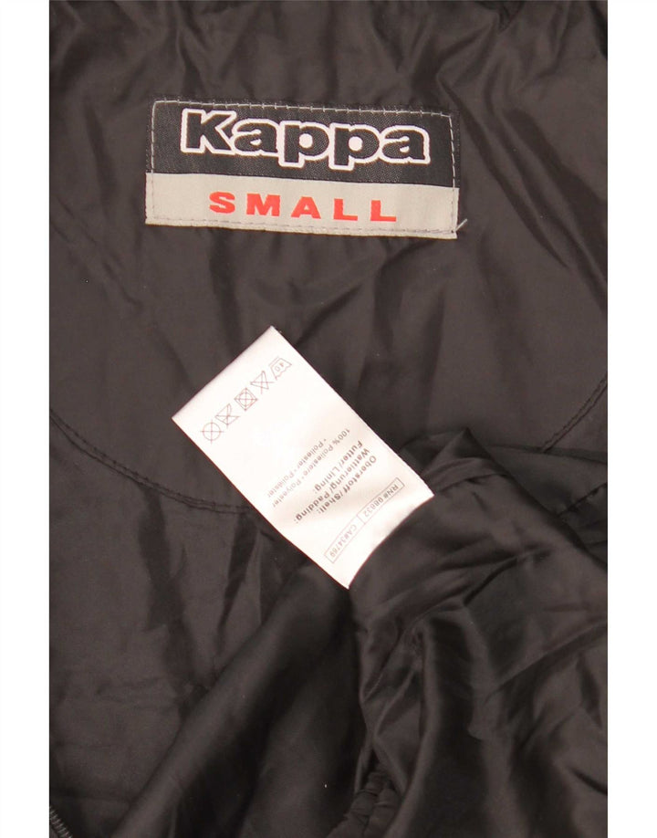 Kappa Ανδρικό μπουφάν με επένδυση UK 36 Small Black Polyester