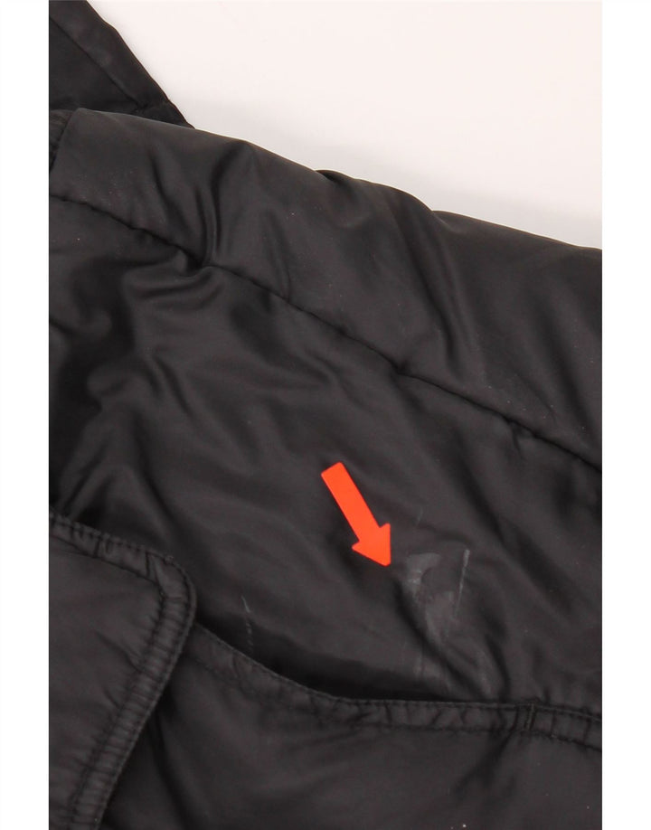 Fila Ανδρικό μπουφάν με κουκούλα IT 54 2XL Μαύρο Πολυαμίδιο