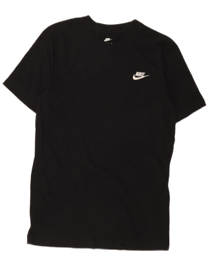 Ανδρικό T-Shirt Nike Top XS Μαύρο βαμβακερό