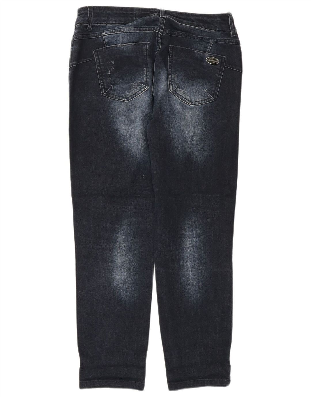 LUISA SPAGNOLI Γυναικείο Slim Cropped Jeans IT 40 Small W27 L25 Navy Blue