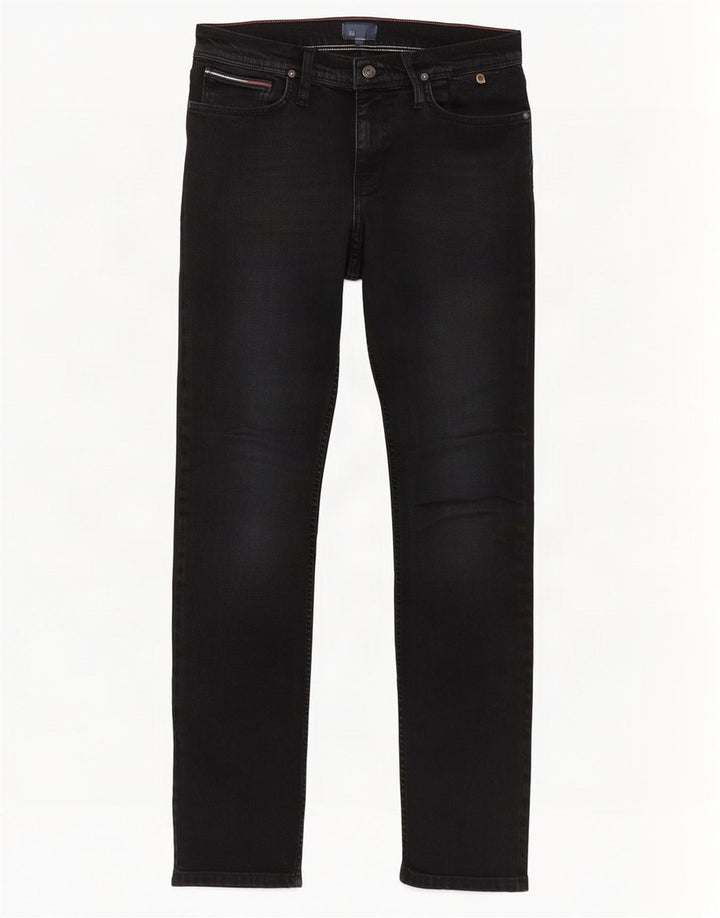 Tommy Hilfiger Γυναικείο Slim Jeans W30 L34 Μαύρο βαμβακερό