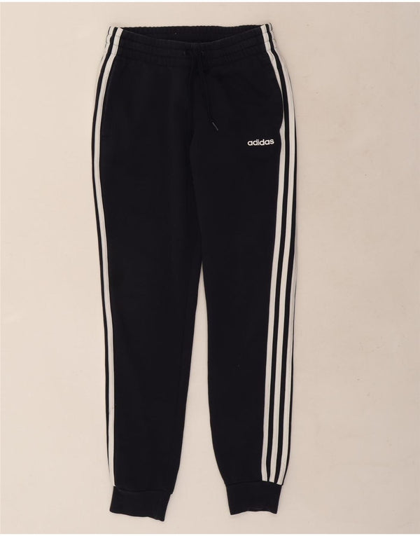 Γυναικεία αθλητική φόρμα Adidas Παντελόνι Joggers UK 8/10 Small Navy Blue Cotton