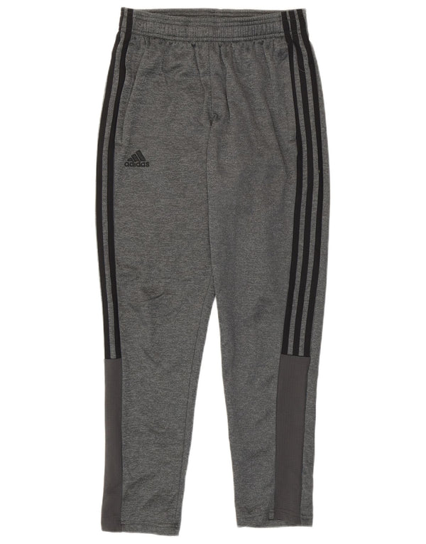 Παντελόνι αθλητικής φόρμας Adidas Boys Climawarm 11-12 Years Grey Polyester