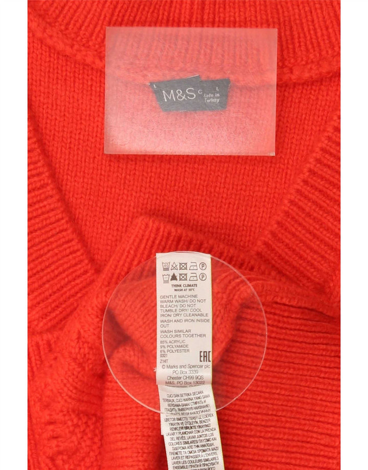 Marks & Spencer Ανδρικό γιλέκο Tank Top Μεγάλο κόκκινο ακρυλικό