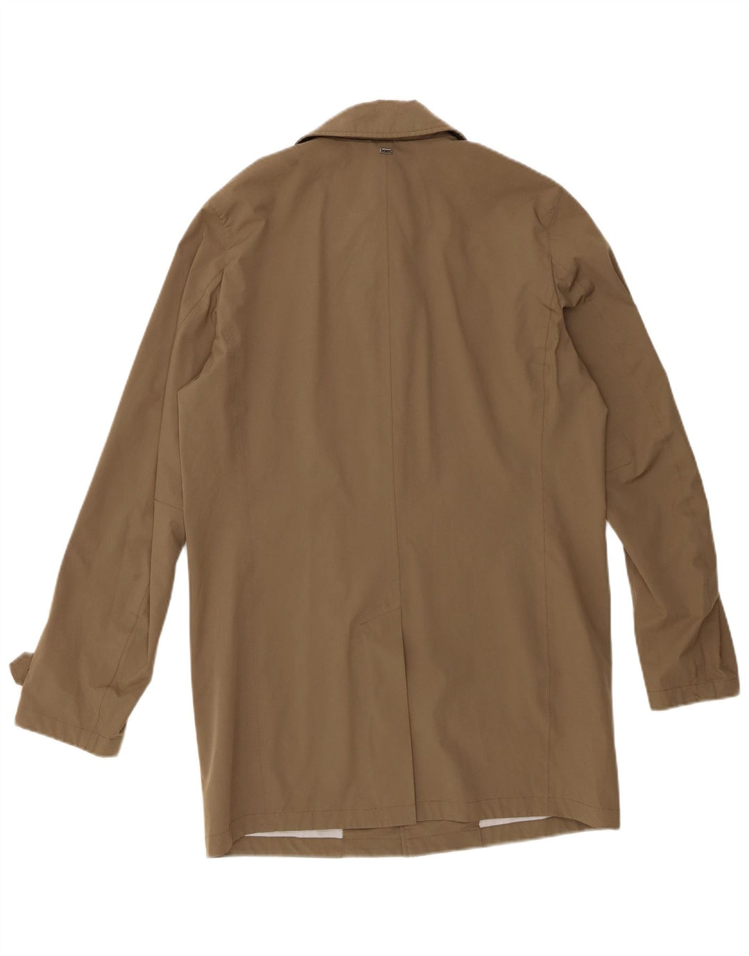 Liu Jo Mens Trench Coat UK 36 Small Khaki Polyamide