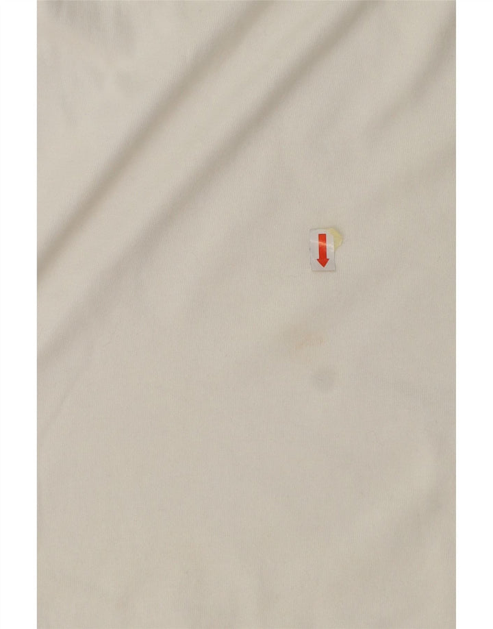 Ανδρικό T-Shirt ADIDAS Top Μεσαίο λευκό βαμβακερό