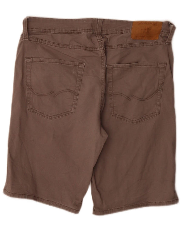 Jack & Jones Ανδρικό σορτς Casual Small W29 Γκρι βαμβακερό