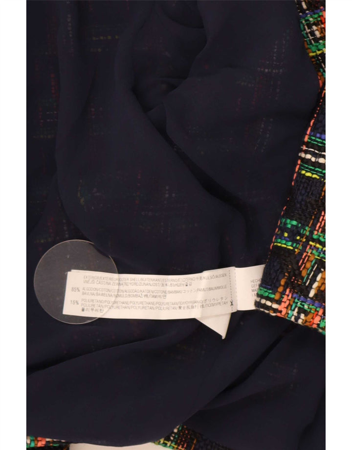 Zara Γυναικείο Μπουφάν ανοιχτό σακάκι UK 10 Small πολύχρωμο βαμβακερό