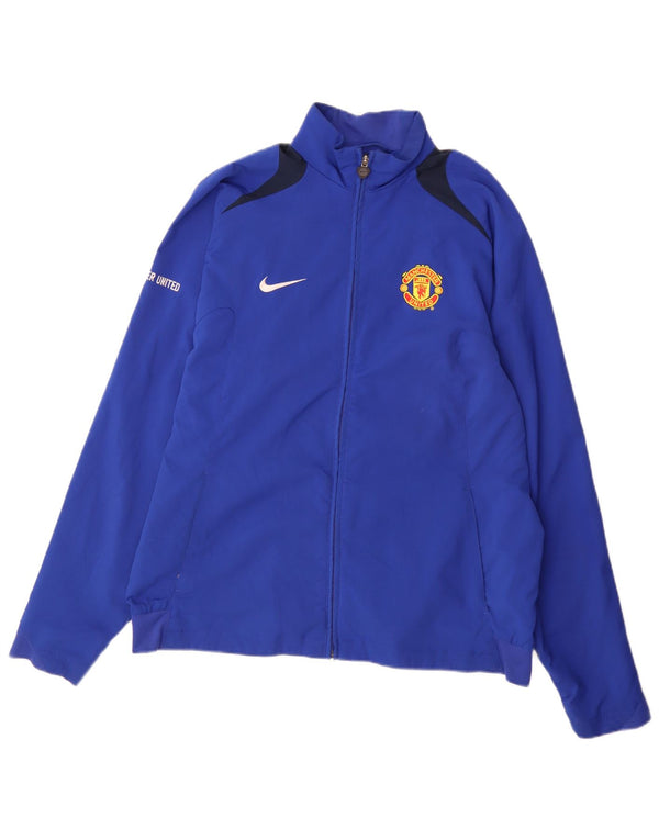 Ανδρική φόρμα Nike Manchester United Top Jacket UK 42/44 Large Blue Sports