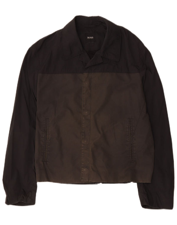 Ανδρικό μπουφάν Hugo Boss Bomber UK 38 Medium Black Colourblock
