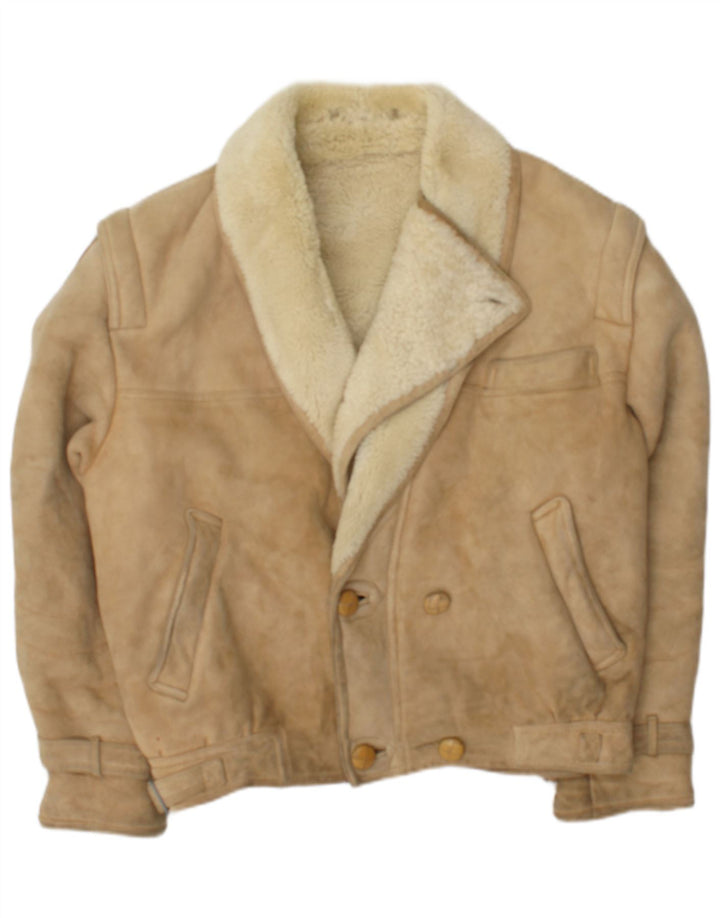 McGregor Ανδρικό Μπουφάν Shearling Διπλό στήθος IT 50 Large Beige