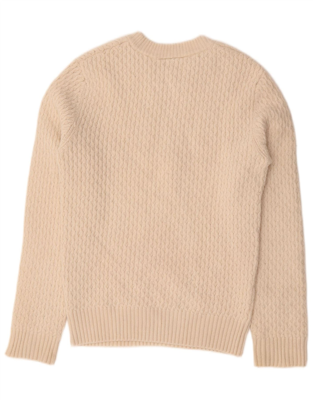 Ανδρικό πουλόβερ Lacoste Regular Fit Crew Neck Jumper Size 3 Small Off White