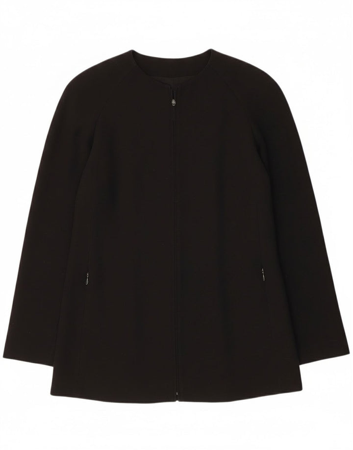 Giorgio Armani Γυναικείο Μπουφάν Blazer Full Zip IT 38 XS Μαύρο παρθένο μαλλί