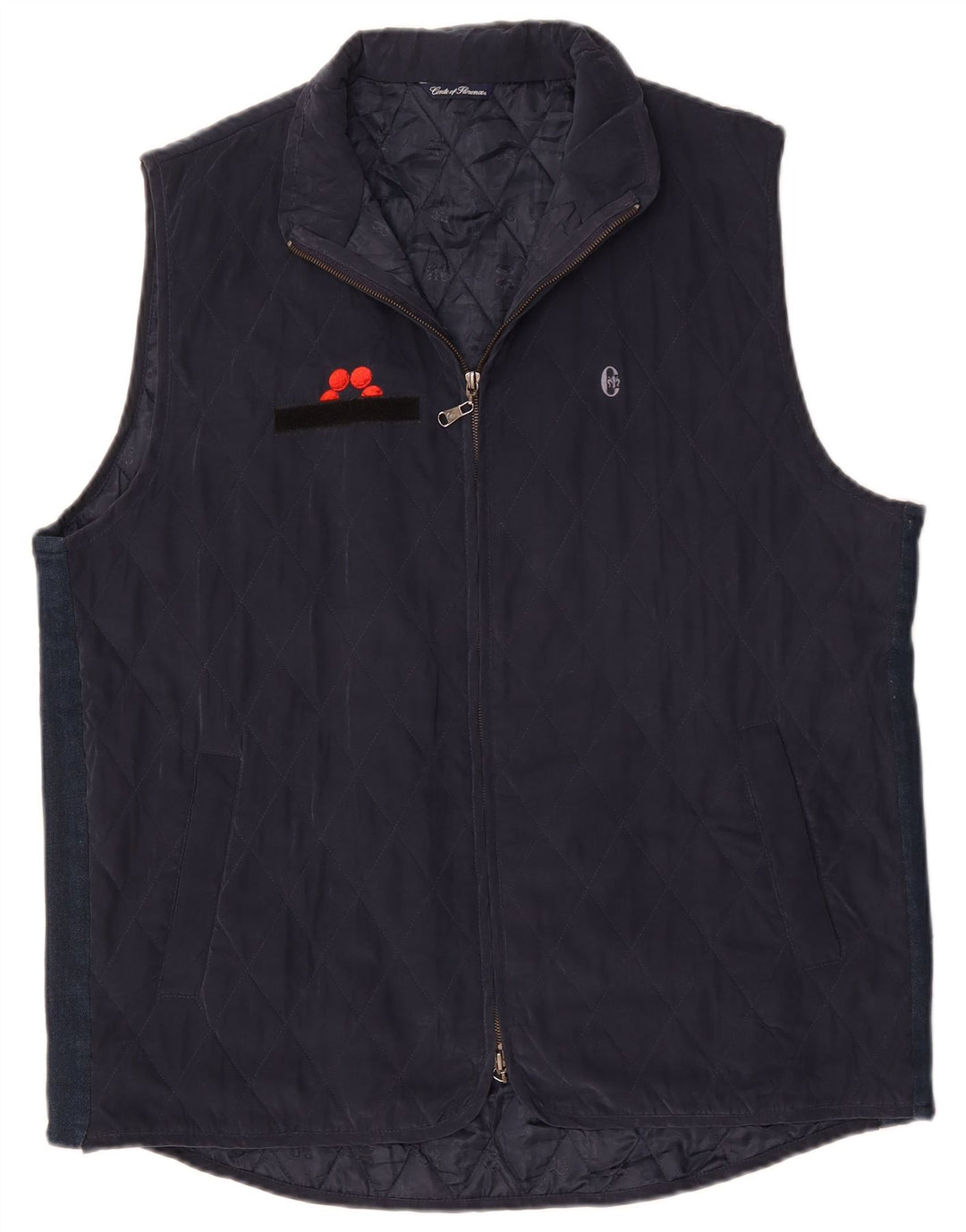 CONTE OF FLORENCE Ανδρικά καπιτονέ Gilet UK 44 2XL Navy Blue