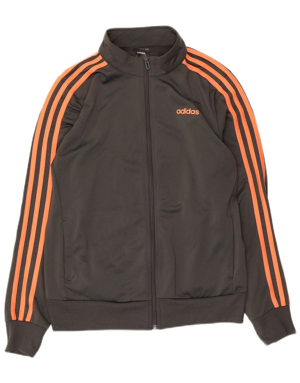 Γυναικεία αθλητική φόρμα Adidas Top Jacket UK 12/14 Medium Grey Polyester