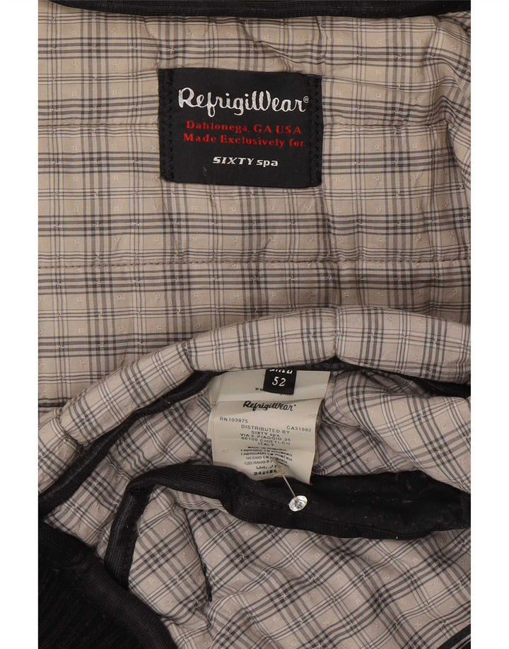Refrigiwear Ανδρικό μπουφάν με κουκούλα IT 52 Large Navy Blue Polyester