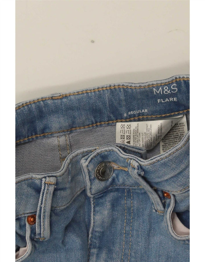 Marks & Spencer Γυναικείο κανονικό τζιν UK 8 Small W26 L31 Μπλε βαμβακερό
