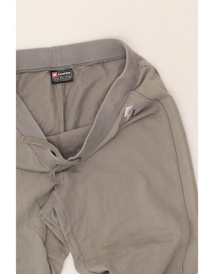 LOTTO Womens Capri Tracksuit Trousers UK 14 Medium Grey Vintage Lotto and Second-Hand Lotto from Messina Hembry 