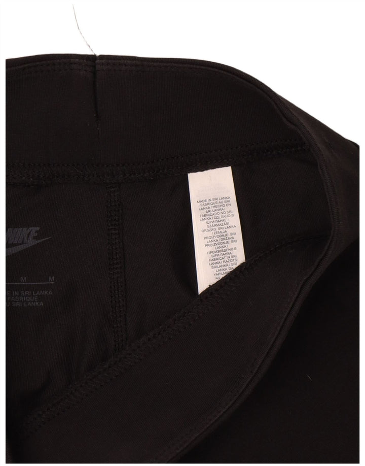 Γυναικεία γραφικά κολάν Nike UK 14 μεσαίο μαύρο βαμβακερό