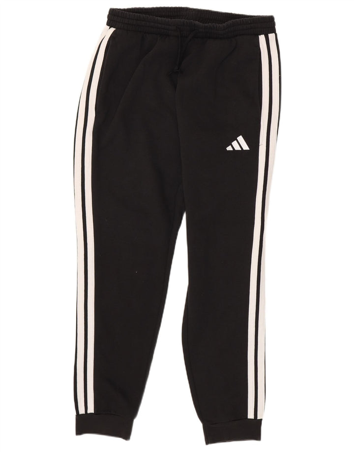 Ανδρική φόρμα Adidas Παντελόνι Joggers Μεσαίο μαύρο βαμβακερό
