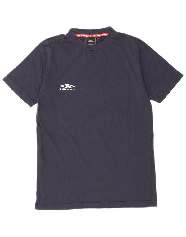 Ανδρικό T-Shirt Umbro Top XS Navy Blue Cotton