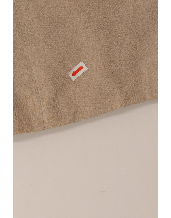 Hugo Boss Ανδρικό σακάκι μπλέιζερ με 2 κουμπιά EU 50 Μεγάλο μπεζ λινό