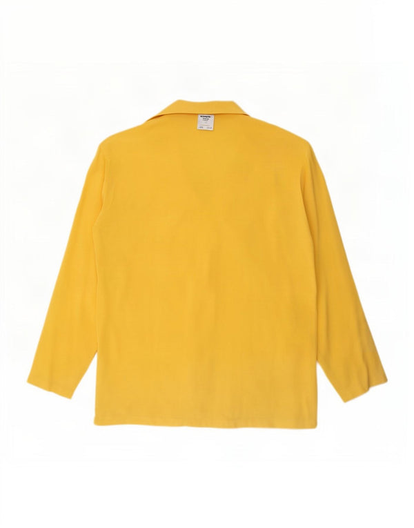 ELENA MIRO Γυναικείο πουκάμισο UK 16 Large Yellow