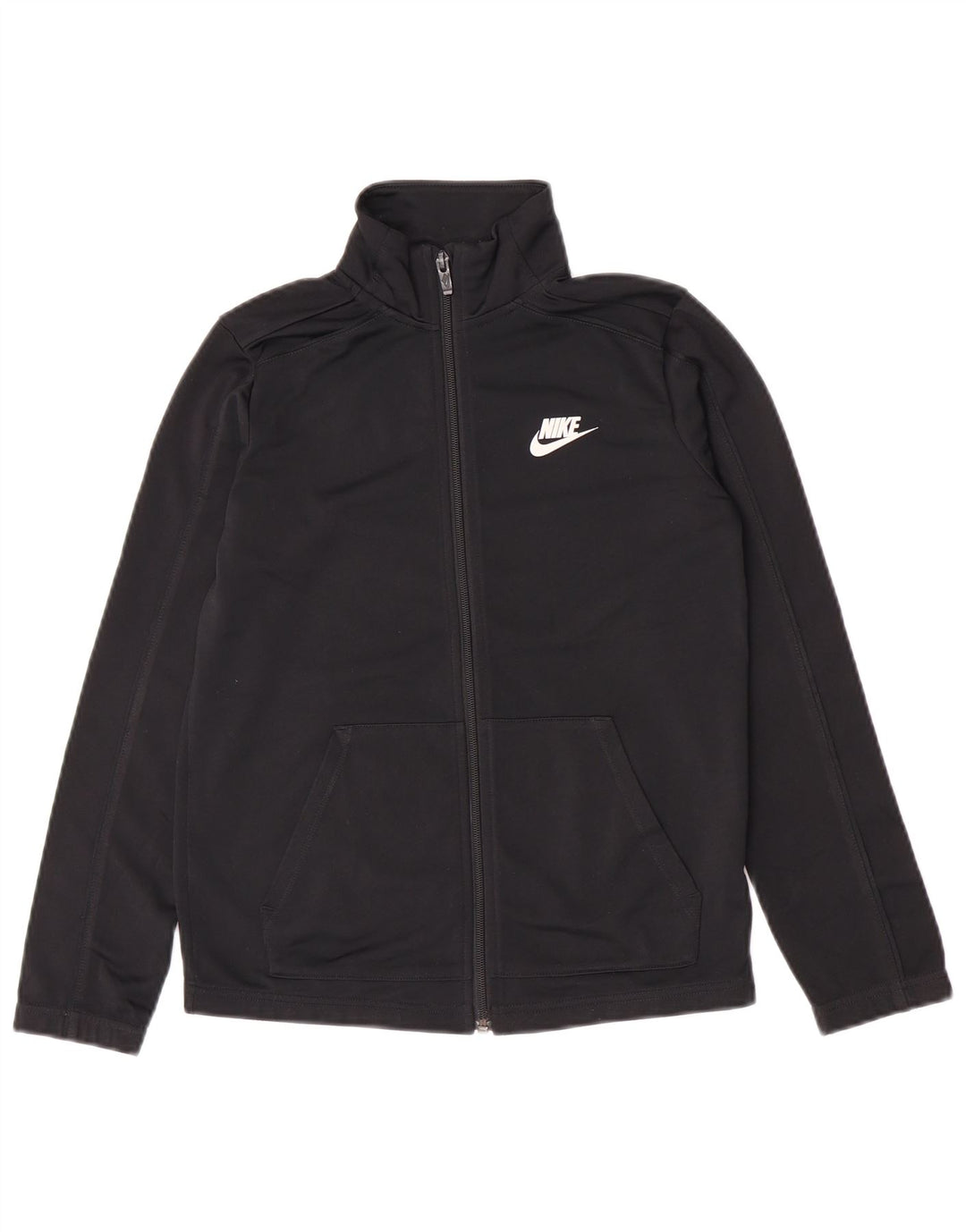 Μπουφάν Nike Boys αθλητική φόρμα 10-11 ετών μεσαίο μαύρο πολυεστέρα