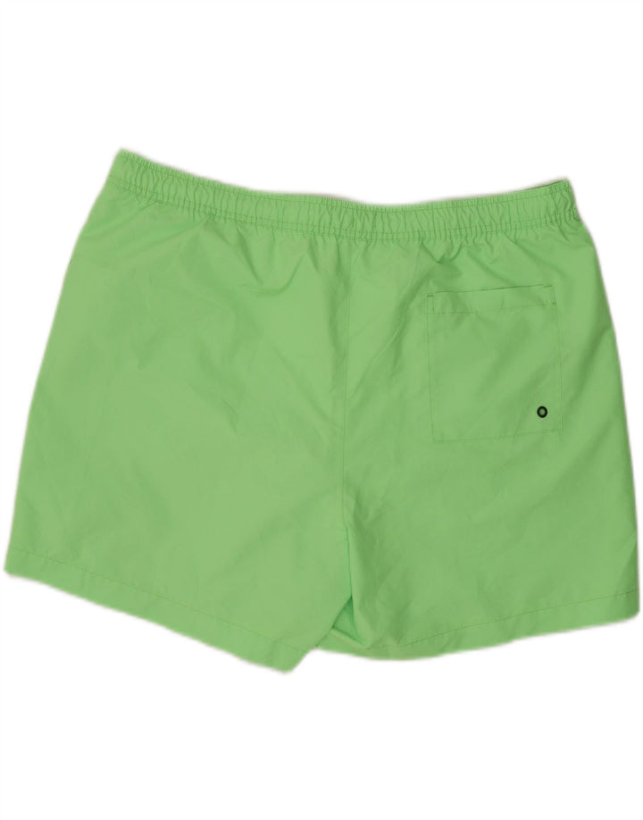 CALVIN KLEIN Ανδρικό γραφικό σορτς κολύμβησης 2XL πράσινο πολυεστέρα