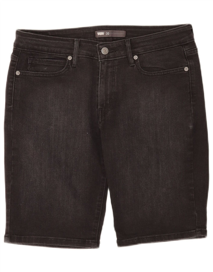 Ανδρικό τζιν σορτς Levi's W30 μεσαίο μαύρο βαμβακερό