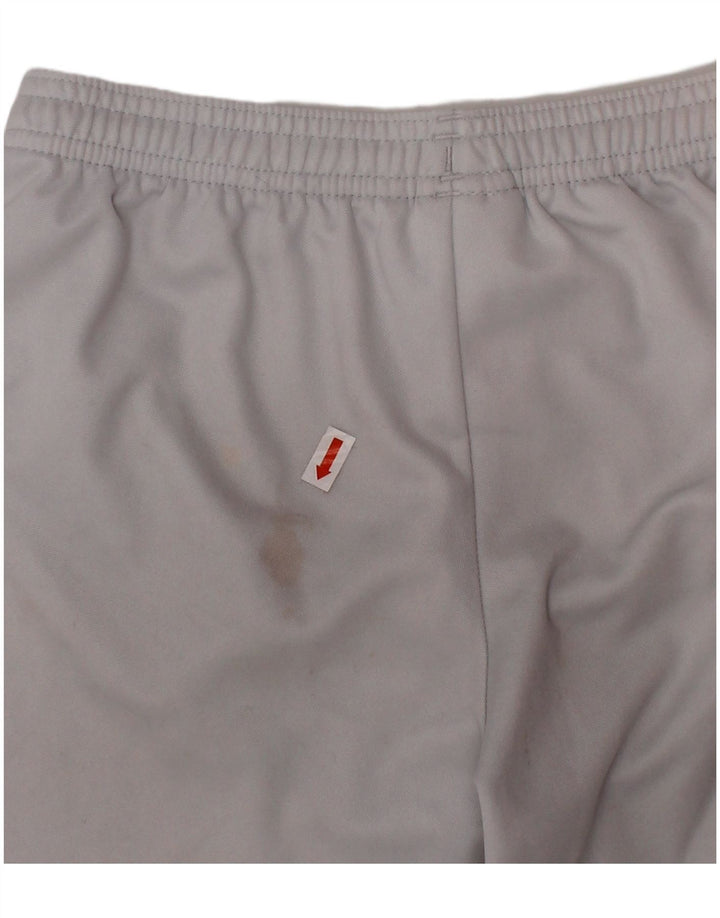 Αθλητικό σορτς ADIDAS Boys Climalite 9-10 ετών Λευκός Πολυεστέρας