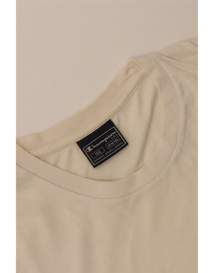 Champion Boys Graphic Vest Top 11-12 Years Beige