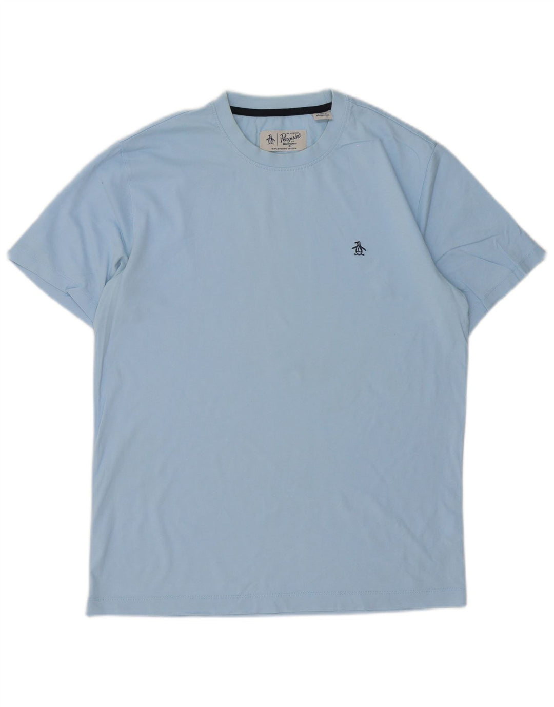 Ανδρικό T-Shirt Penguin Top από μεσαίο μπλε βαμβακερό