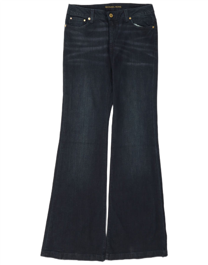 Michael Kors Γυναικεία Selma Flared Jeans US 8 Medium W30 L35 Navy Blue Cotton