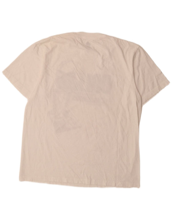 Adidas Ανδρικό T-Shirt Dallas Graphic Top XL Λευκό βαμβακερό