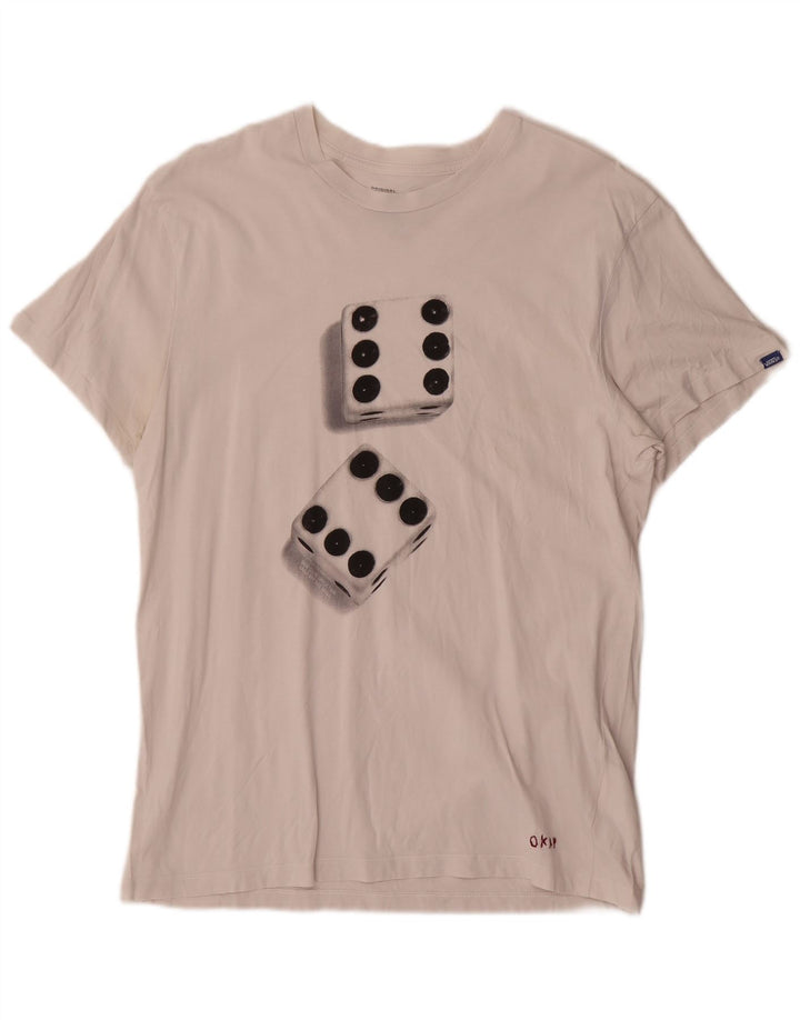 Γραφικό T-Shirt Ανδρικό Vans Προσαρμοσμένη Εφαρμογή Τοπ μεγάλο λευκό βαμβακερό