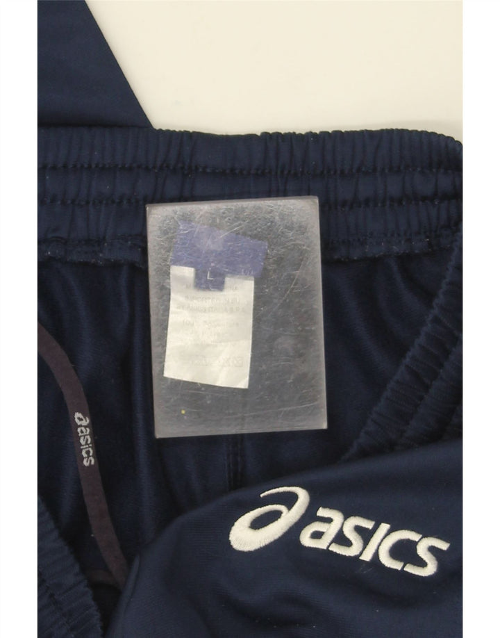 Γυναικεία αθλητική φόρμα Asics Παντελόνι UK 14 Large Navy Blue Polyester