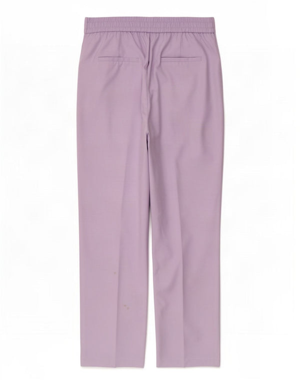 Marks & Spencer Γυναικείο ίσιο παντελόνι Chino UK 16 Large W34 L28 Purple