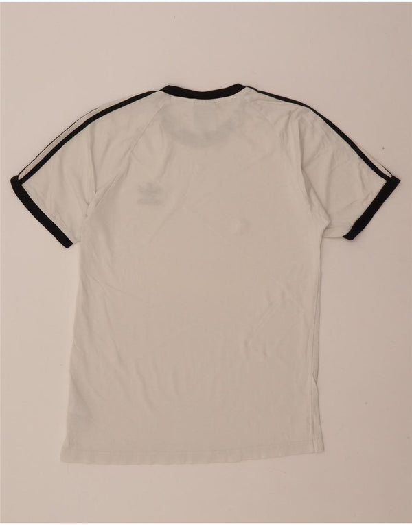 Ανδρικό T-Shirt ADIDAS Top Μεσαίο λευκό βαμβακερό