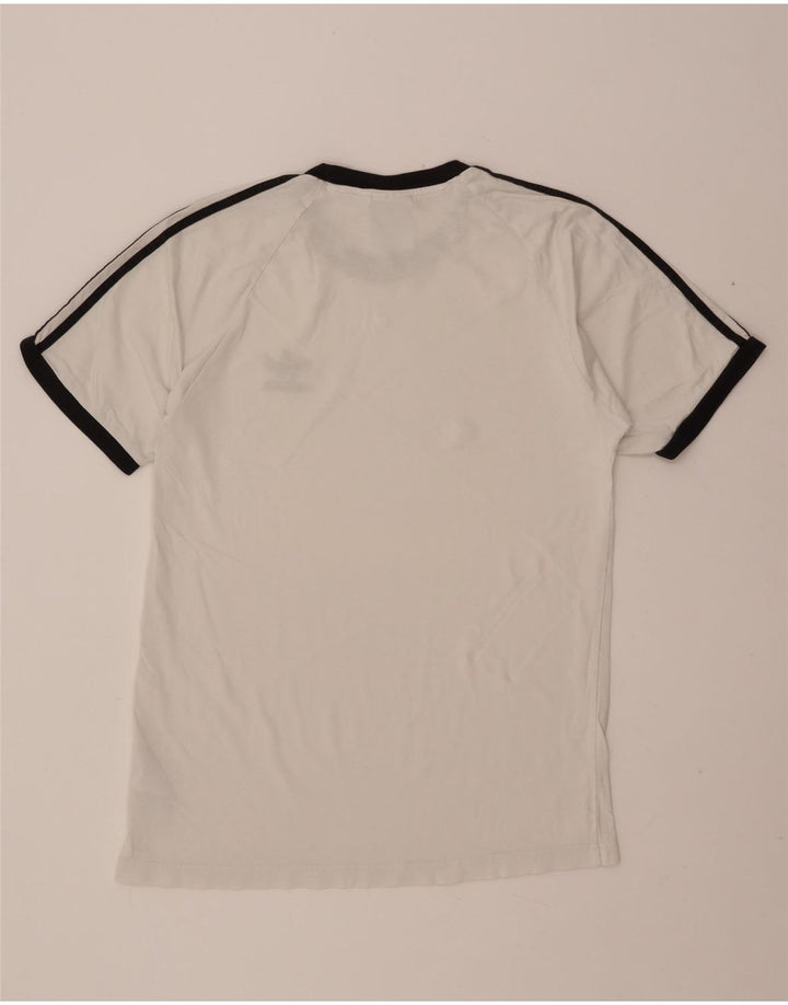 Ανδρικό T-Shirt ADIDAS Top Μεσαίο λευκό βαμβακερό