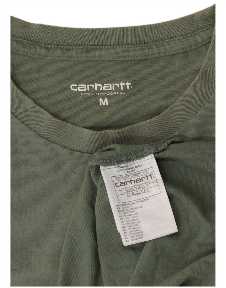Ανδρικό T-Shirt Carhartt Top Μεσαίο πράσινο βαμβακερό