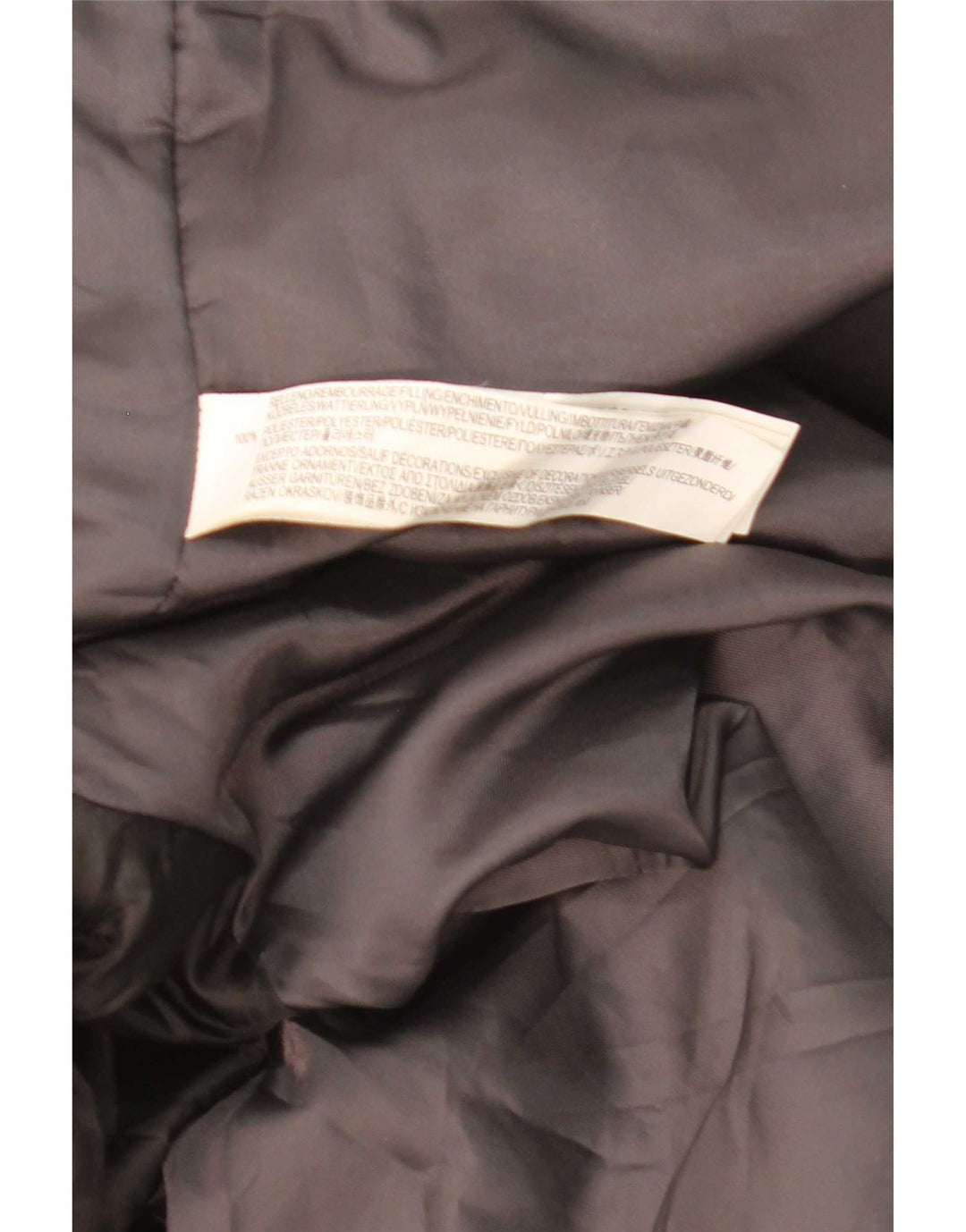 Zara Ανδρικό παλτό με κουκούλα με επένδυση UK 38 Medium Navy Blue Polyester