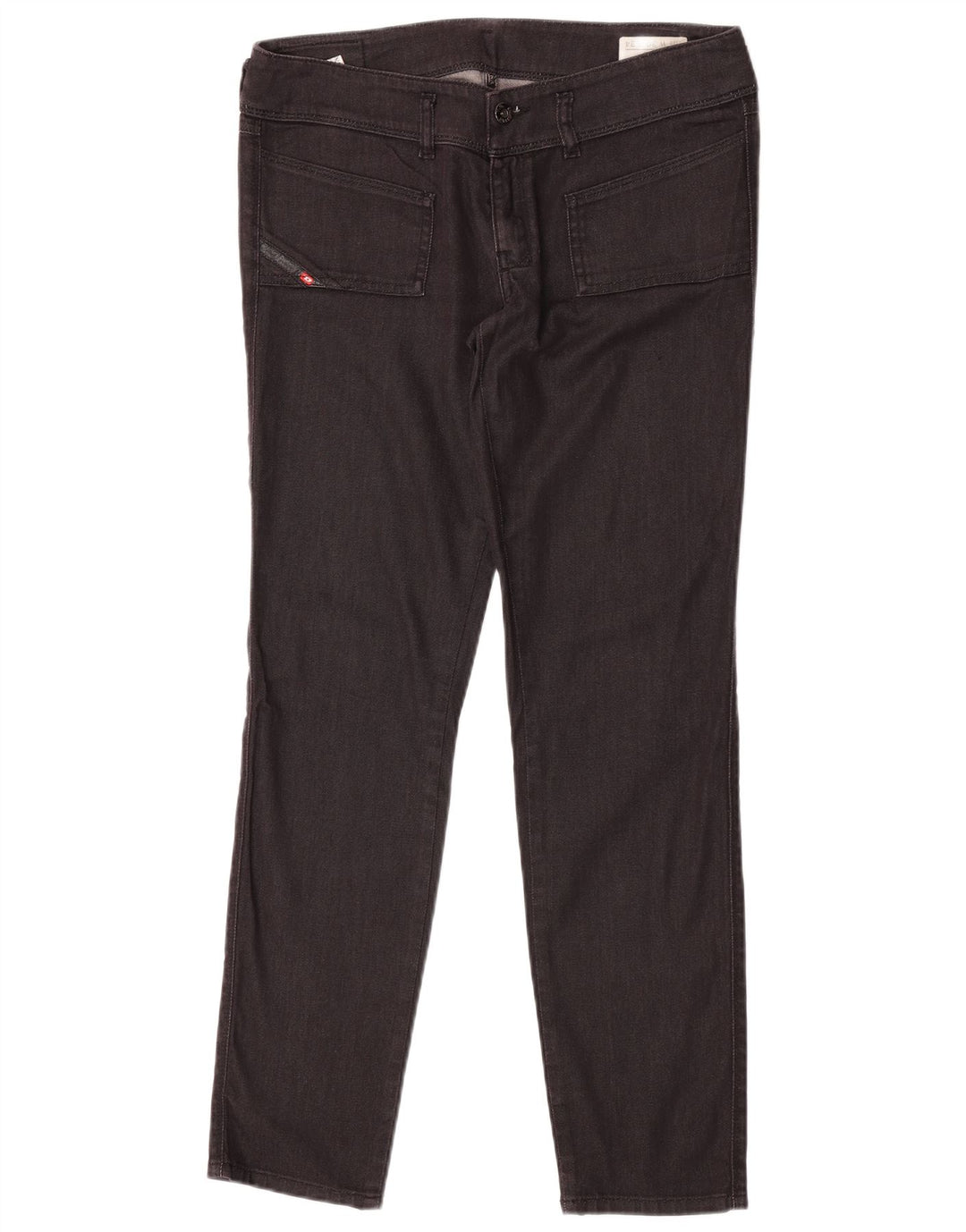 Diesel Γυναικείο Husky Slim Jeans W30 L30 Μαύρο βαμβακερό