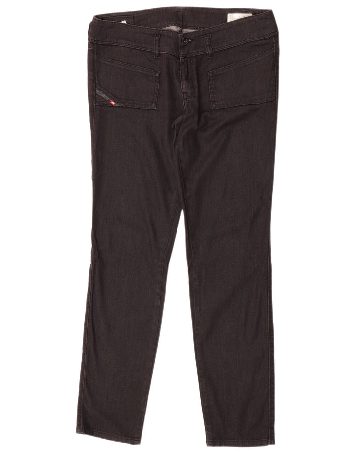 Diesel Γυναικείο Husky Slim Jeans W30 L30 Μαύρο βαμβακερό