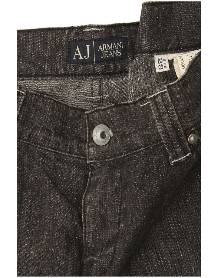 Armani Γυναικείο Straight Jeans W29 L28 Γκρι