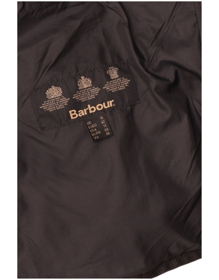 Γυναικείο καπιτονέ μπουφάν Barbour UK 16 Large Black Polyamide