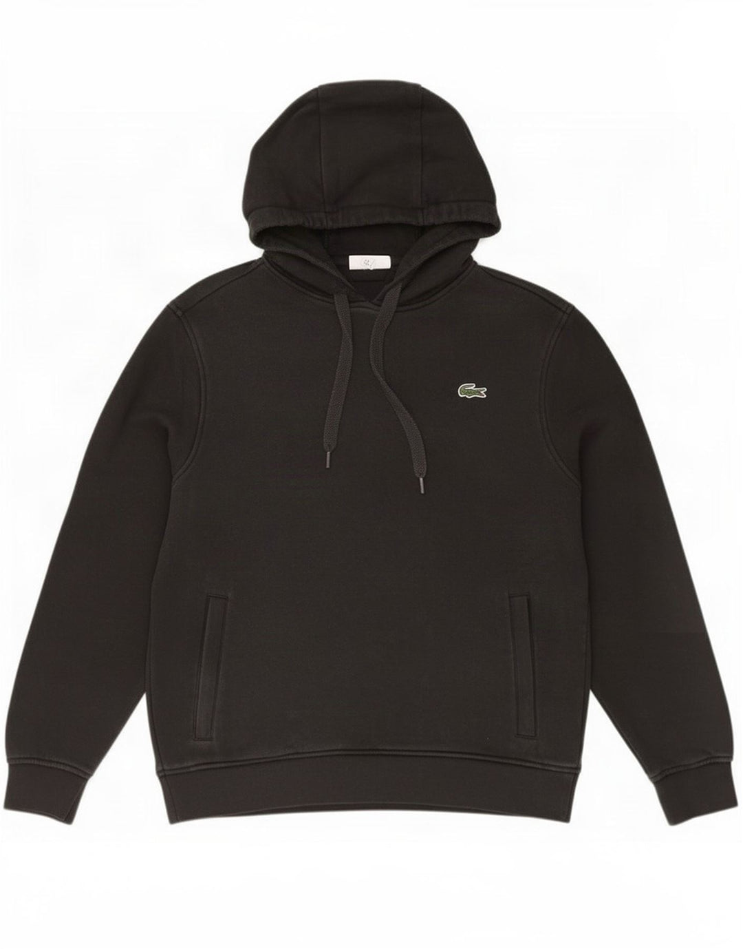Lacoste Ανδρικό Hoodie Jumper Μέγεθος 4 Μεσαίο μαύρο βαμβακερό