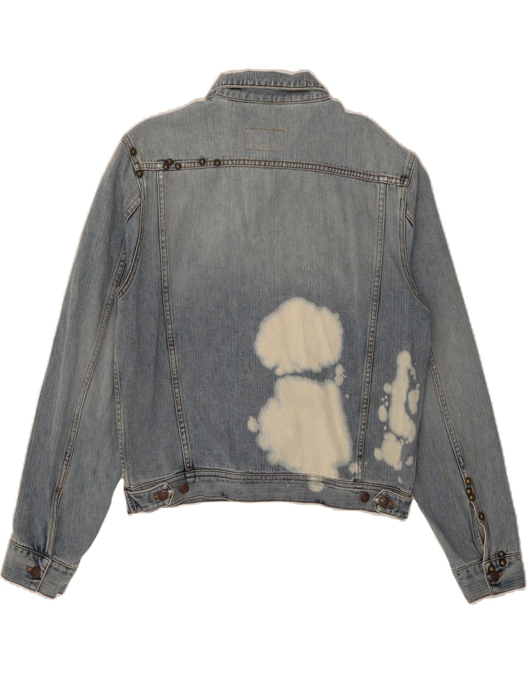 DKNY Womens Denim Jacket UK 16 Large Blue Cotton Vintage Dkny and Second-Hand Dkny from Messina Hembry 